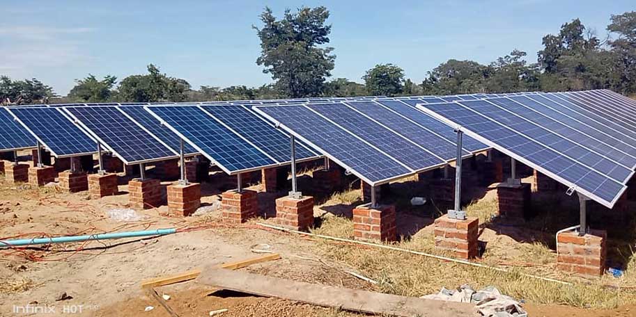 Système d'énergie solaire hors réseau de 50 W au Zimbabwe